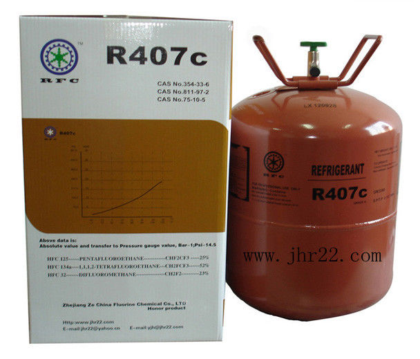 Mixed Refrigerator R407c (HFC-407C)  Disposable cylinder 25lb / 11.3kg