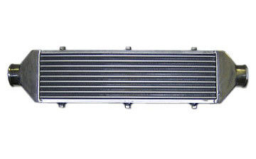 Compact Vacuum Finned Tube Heat Exchanger / Aluminum Intercooler For Car 