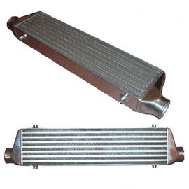 Compact Vacuum Finned Tube Heat Exchanger / Aluminum Intercooler For Car 