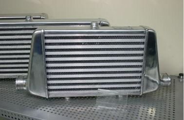 Car / Auto Finned Tube Heat Exchanger , Plate and Bar Structure