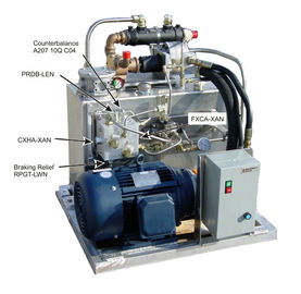 Aluminum Hydraulic Plate Fin Heat Exchanger , High Performance Oil Cooler