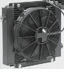 Aluminum Hydraulic Plate Fin Heat Exchanger , High Performance Oil Cooler