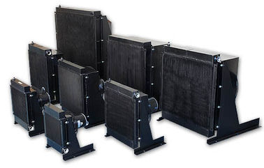 Industrial Vacuum Aluminium Hydraulic Oil Heat Exchanger With Fan