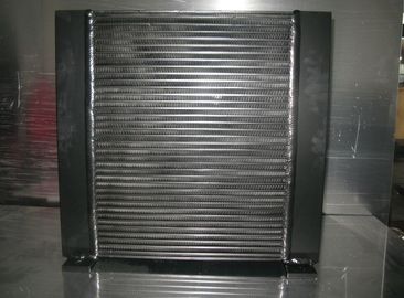 Black Plate Fin Brazing Hydraulic Oil Heat Exchanger for Excavator / vibratile Roller
