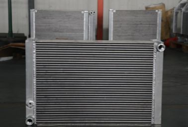 Thermal - Hydraulic performance Brazed Radiator , Hydraulic Oil Cooler
