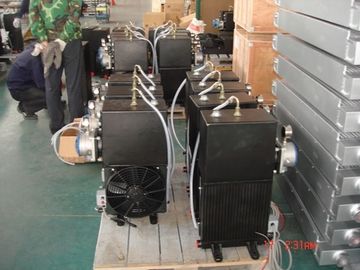 Customized Plate And Fin Heat Exchanger Cooling System With Fan