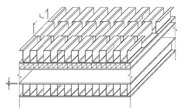 Brazed Aluminum Plate Fin Heat Exchanger For Air Separation Plant