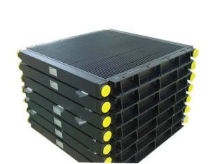 Plate-fin combined heat exchanger radiator , oil-air cooler for screw air compressor