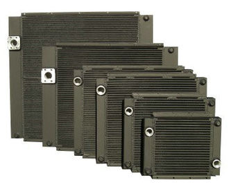 Vacuum plate brazed engine oil cooler , Aluminum hydraulic oil cooler