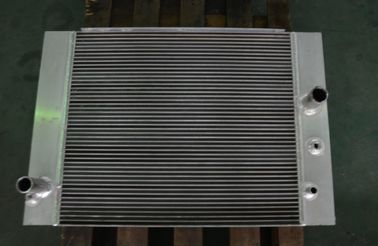 Industrial Sliding Vane Compressor Radiator Plate Fin Heat Exchanger