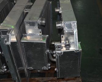 Light Weight Air Compressor Heat Exchanger , Fully welded heat exchanger