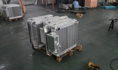 Vacuum Brazing And Argon Welding Single Screw Compressor Heat Exchanger