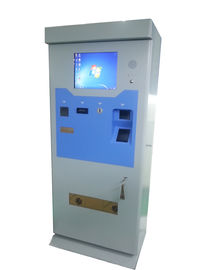 Ooutdoor Stand Alone Kiosk for Bus Station , floor standing kiosk