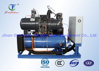 R404a Fusheng brand Screw Compressor Unit integral condensing unit for cold storage