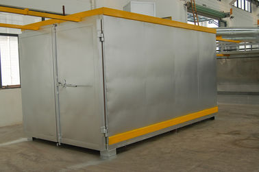 Hot Air Circulating Fuel Fired Powder Curing Ovens Tunnel Type Conveyorised Ovens