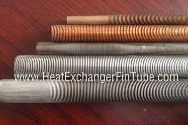 Gr 1 / 2/ 16 /26  SMLS Titanium Integral Low Finned tube ,  30FPI / 36FPI / 43FPI