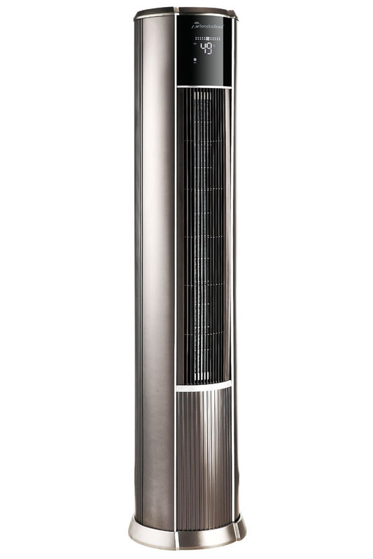 Low Noise Warm Air Conditioner , Hot Air Vertical Fan Heater With LCD Touch Switch