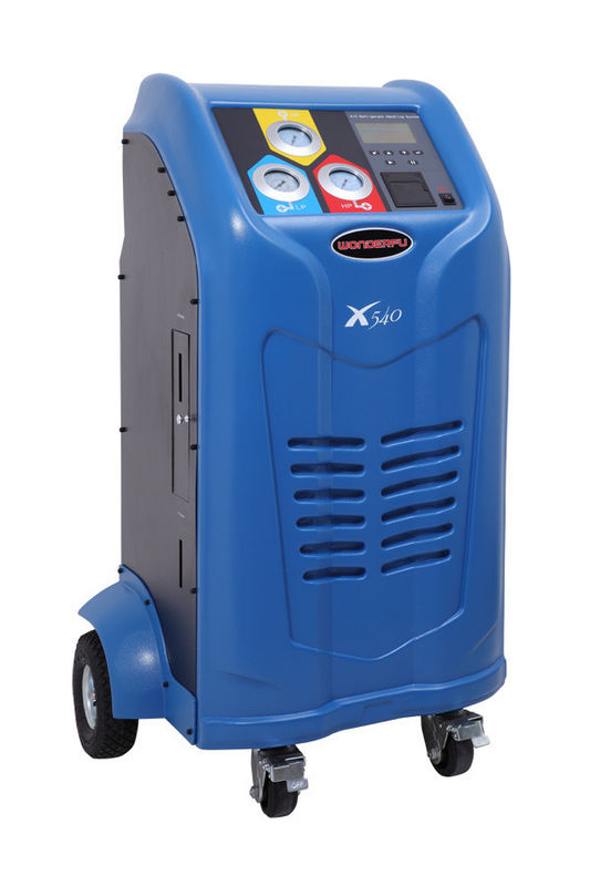 High Efficiency Refrigerant Recovery Machine Air Conditioning Equipment , Blue / Red Jacket