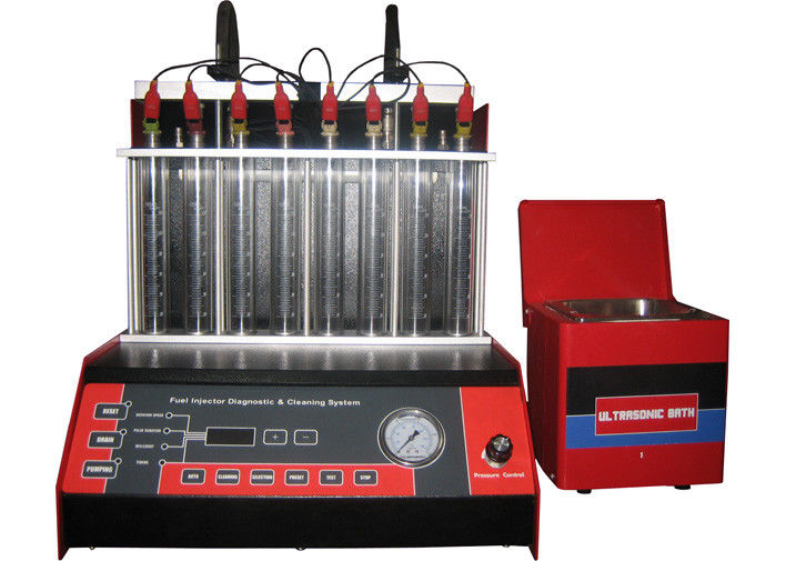 Performance Fuel Injector Testing And Cleaning Machine With Separate Ultrasonic Bath