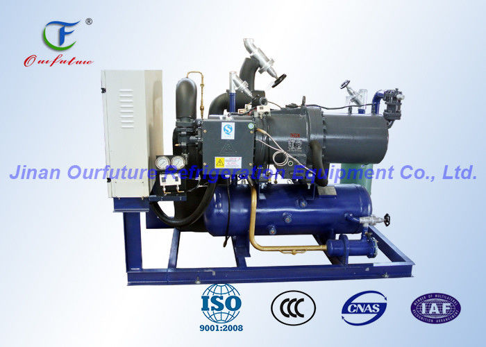 R404a Fusheng brand Screw Compressor Unit integral condensing unit for cold storage