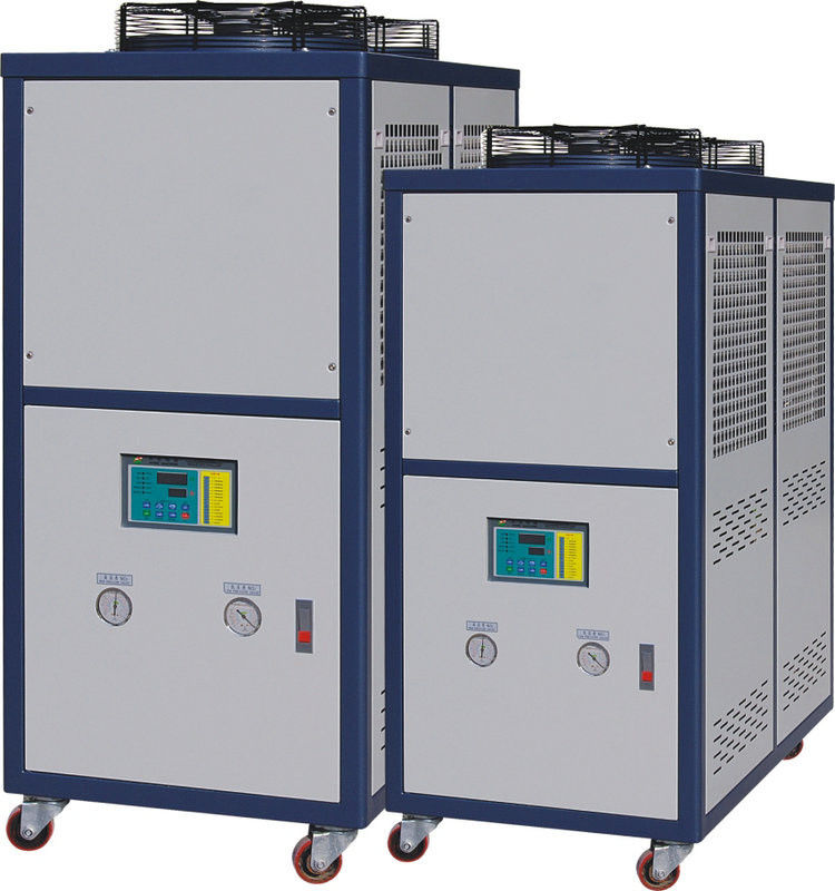Recirculating Industrial Air Cooled Chillers , Box Type Free Cooling Chillers