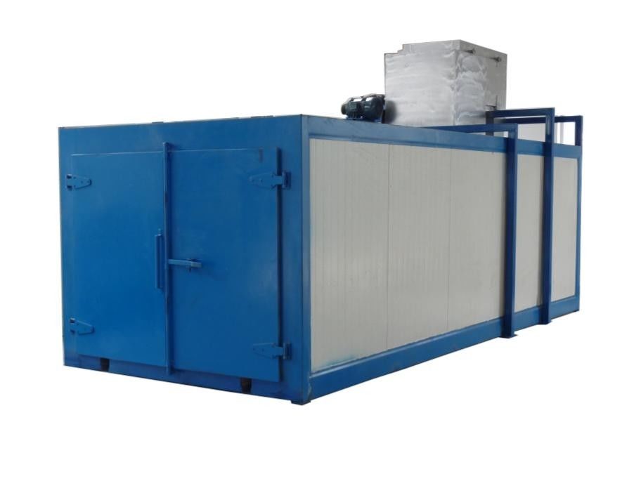 Hot Air Circulating Fuel Fired Powder Curing Ovens Tunnel Type Conveyorised Ovens