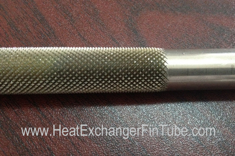 Knurled Integral Low Finned Copper Tubing , Condenser Low Fin Tube C70600 / C71500 / C12200 / C12100 / C68700