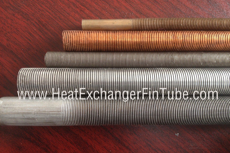 Gr 1 / 2/ 16 /26  SMLS Titanium Integral Low Finned tube ,  30FPI / 36FPI / 43FPI