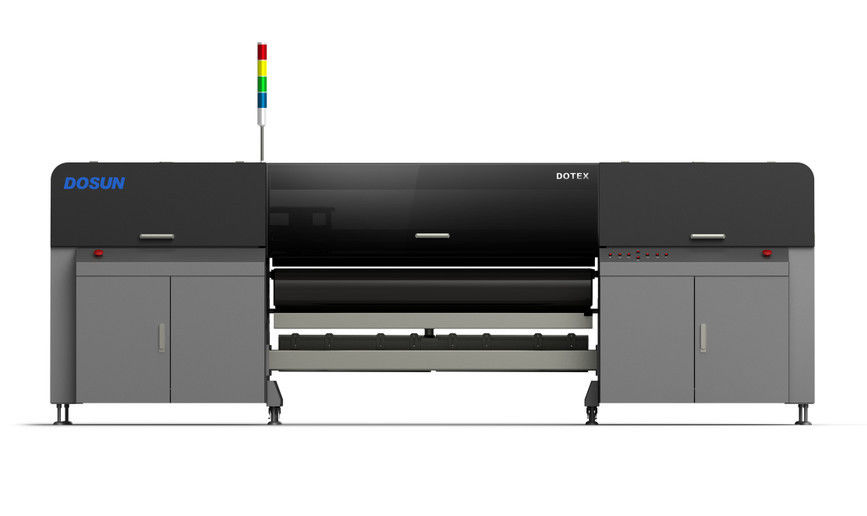 Belt Type Inkjet Textile Printers , Digital Textile Belt Printer With Powerful RIP Software